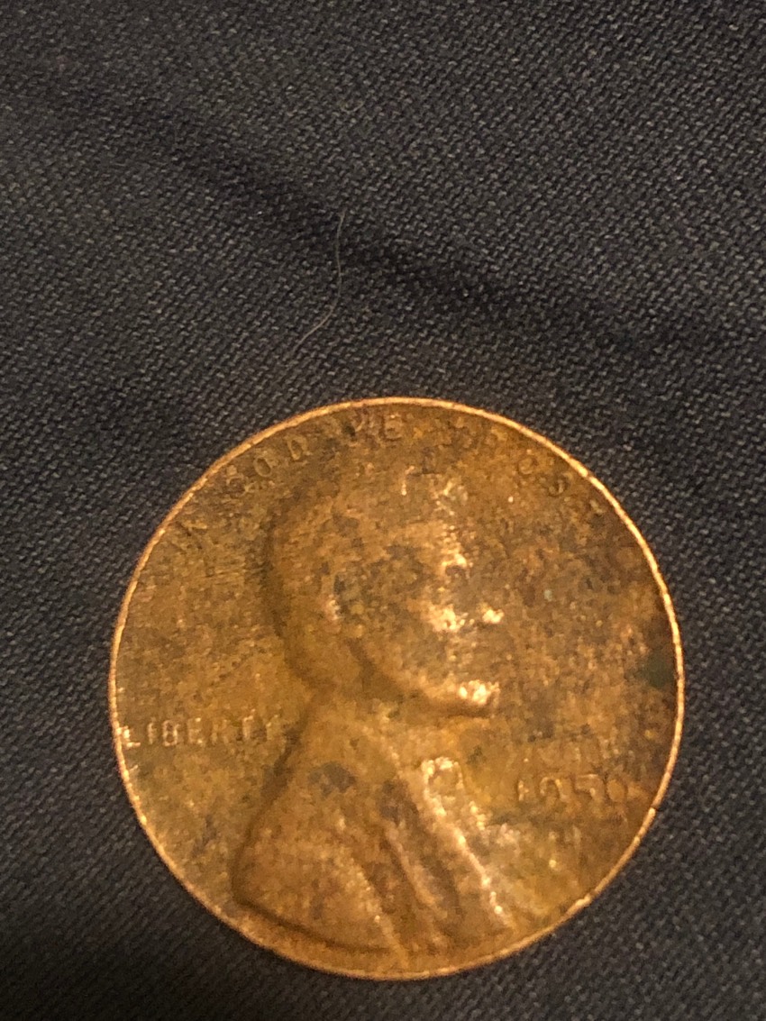 1956-D-Wheat-Penny-Weighed-2.5-Grams-And-Looks-Very-Weird